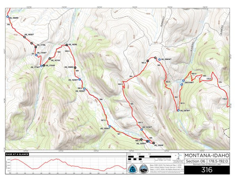 CDT Map Set Version 3.0 - Map 316 - Montana-Idaho Preview 1