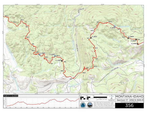 CDT Map Set Version 3.0 - Map 356 - Montana-Idaho Preview 1