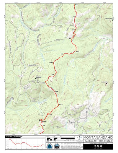 CDT Map Set Version 3.0 - Map 368 - Montana-Idaho Preview 1