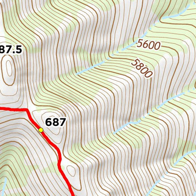 CDT Map Set Version 3.0 - Map 380 - Montana-Idaho Preview 3