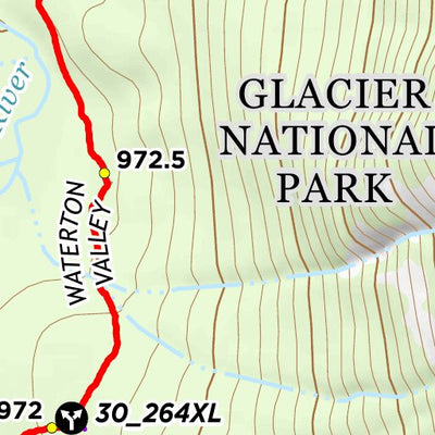 CDT Map Set Version 3.0 - Map 419 - Montana-Idaho Preview 2