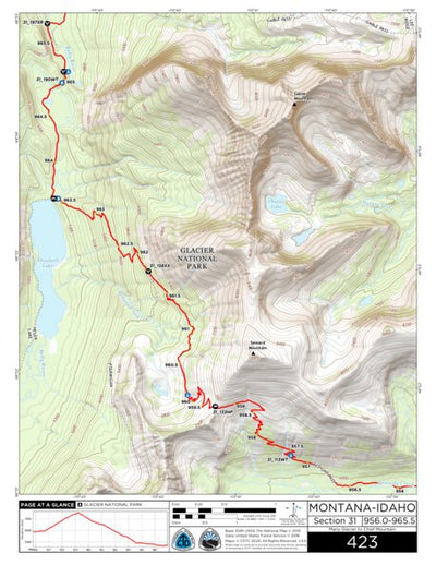 CDT Map Set Version 3.0 - Map 423 - Montana-Idaho Preview 1