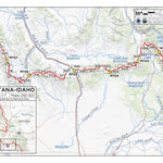 CDT Map Set - Montana 1-7 - Key Map Preview 1