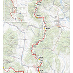 CDT Map Set - Montana 17-22 - Key Map Preview 1