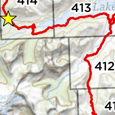 CDT Map Set - Montana 26-31 - Key Map Preview 2
