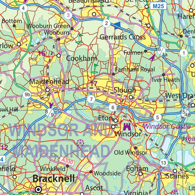 England South East 1:300,000 - ITMB Preview 3
