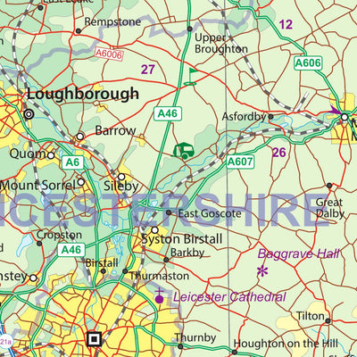 England Midlands 1:300,000 - ITMB Preview 2