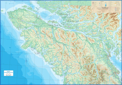 Vancouver Island North, BC 1:270,000 -ITMB Preview 1