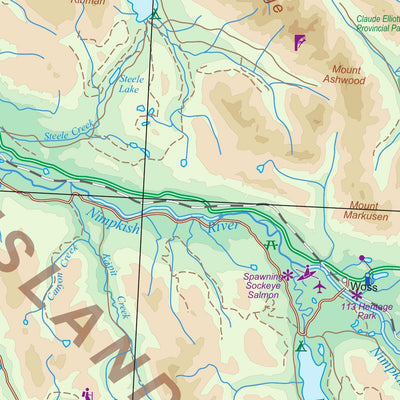 Vancouver Island North, BC 1:270,000 -ITMB Preview 2