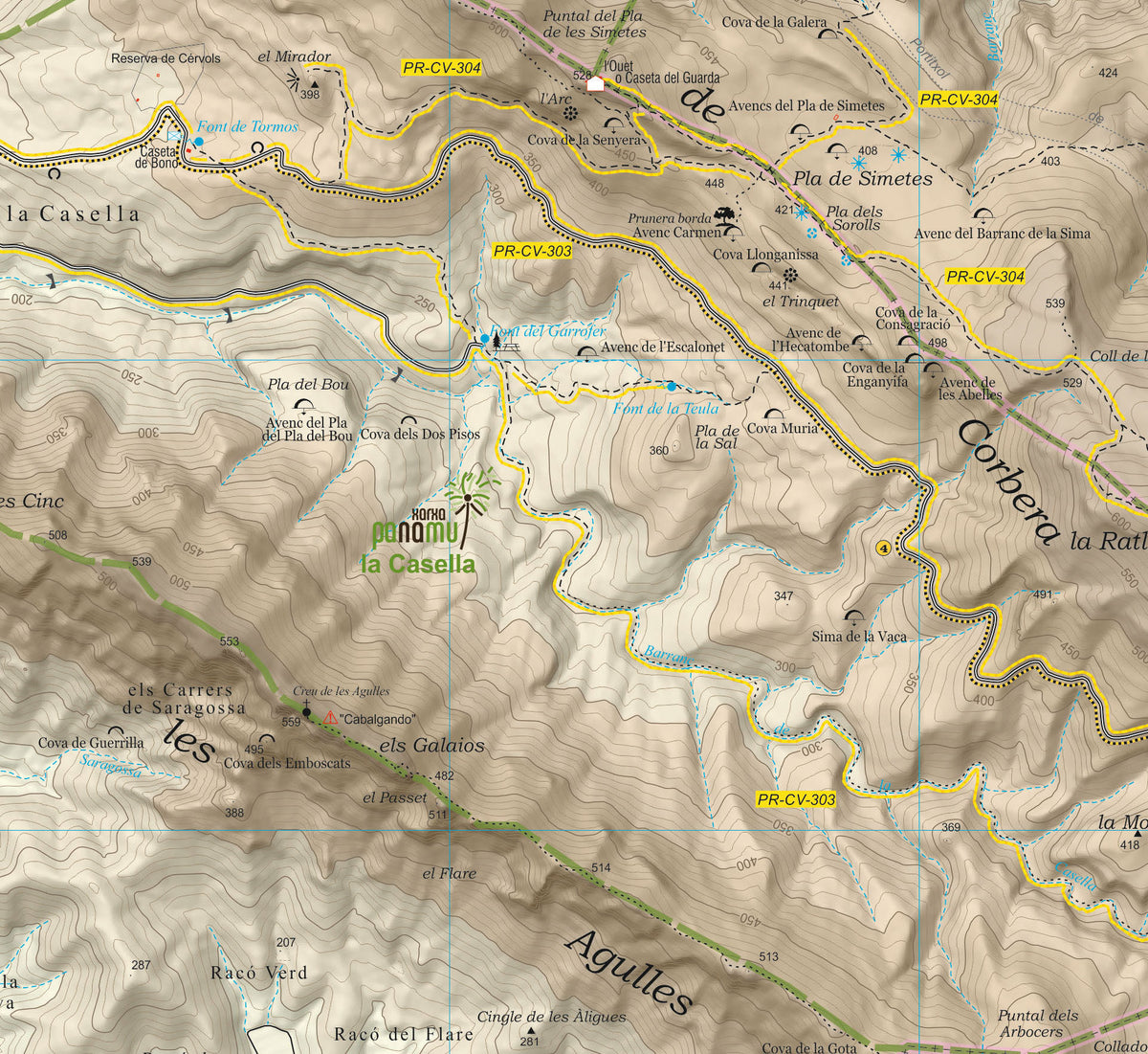 La Ribera Map Alzira. La Ribera Alta Map by el Tossal Cartografies | Avenza Maps
