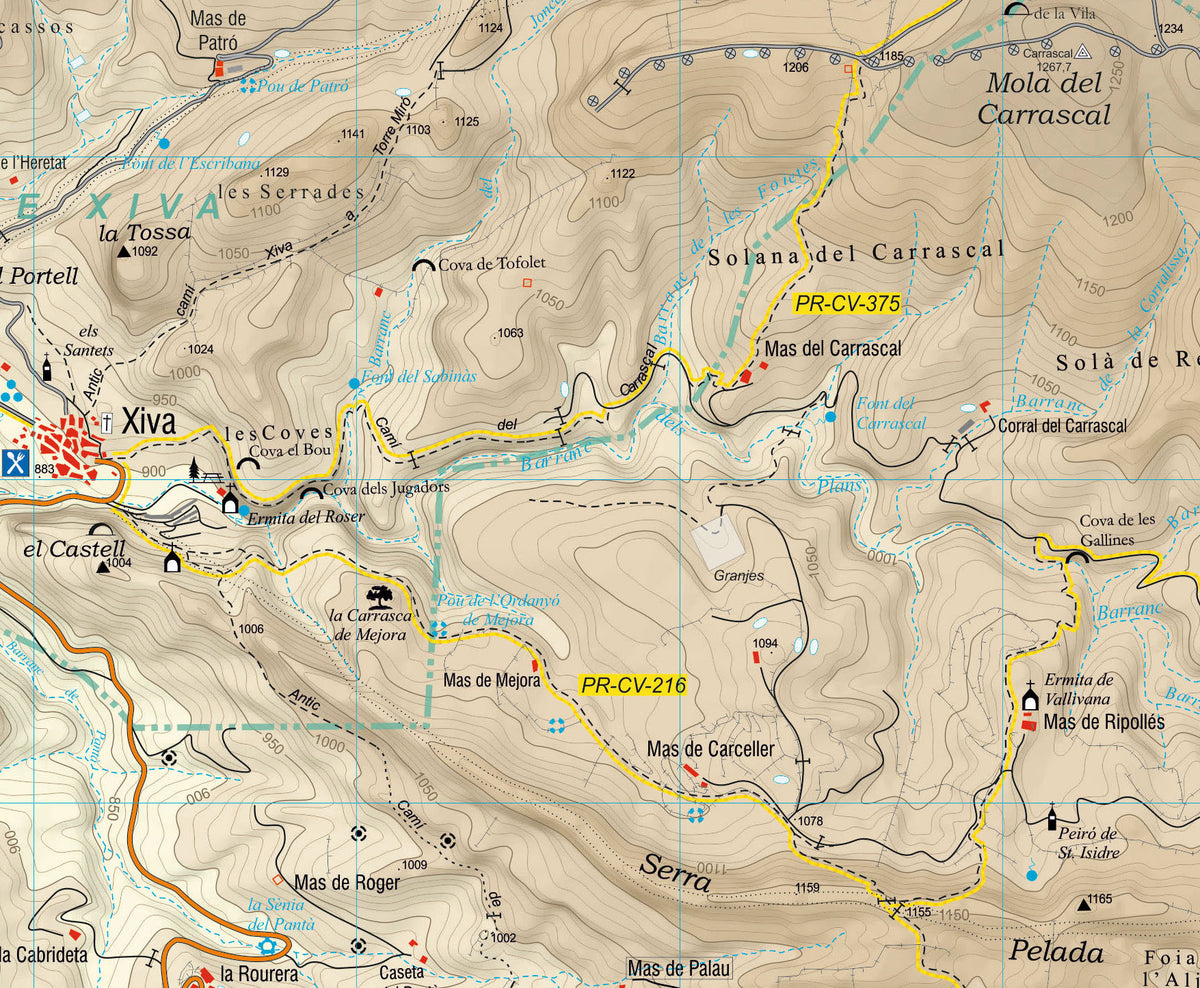 els Ports I Map by el Tossal Cartografies | Avenza Maps