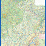 France North East Rail & Bike 1:700,000 (ITMB) Preview 1