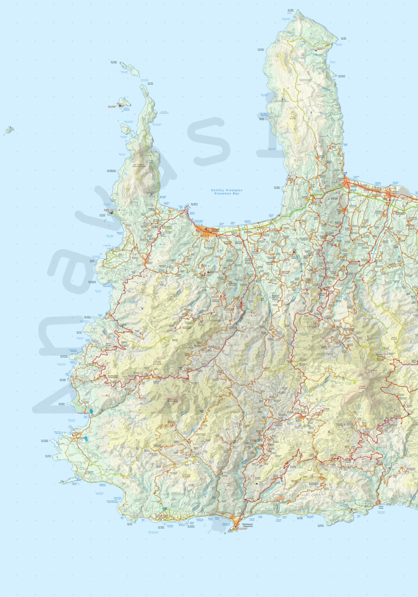 Crete K1 Map by Anavasi editions | Avenza Maps