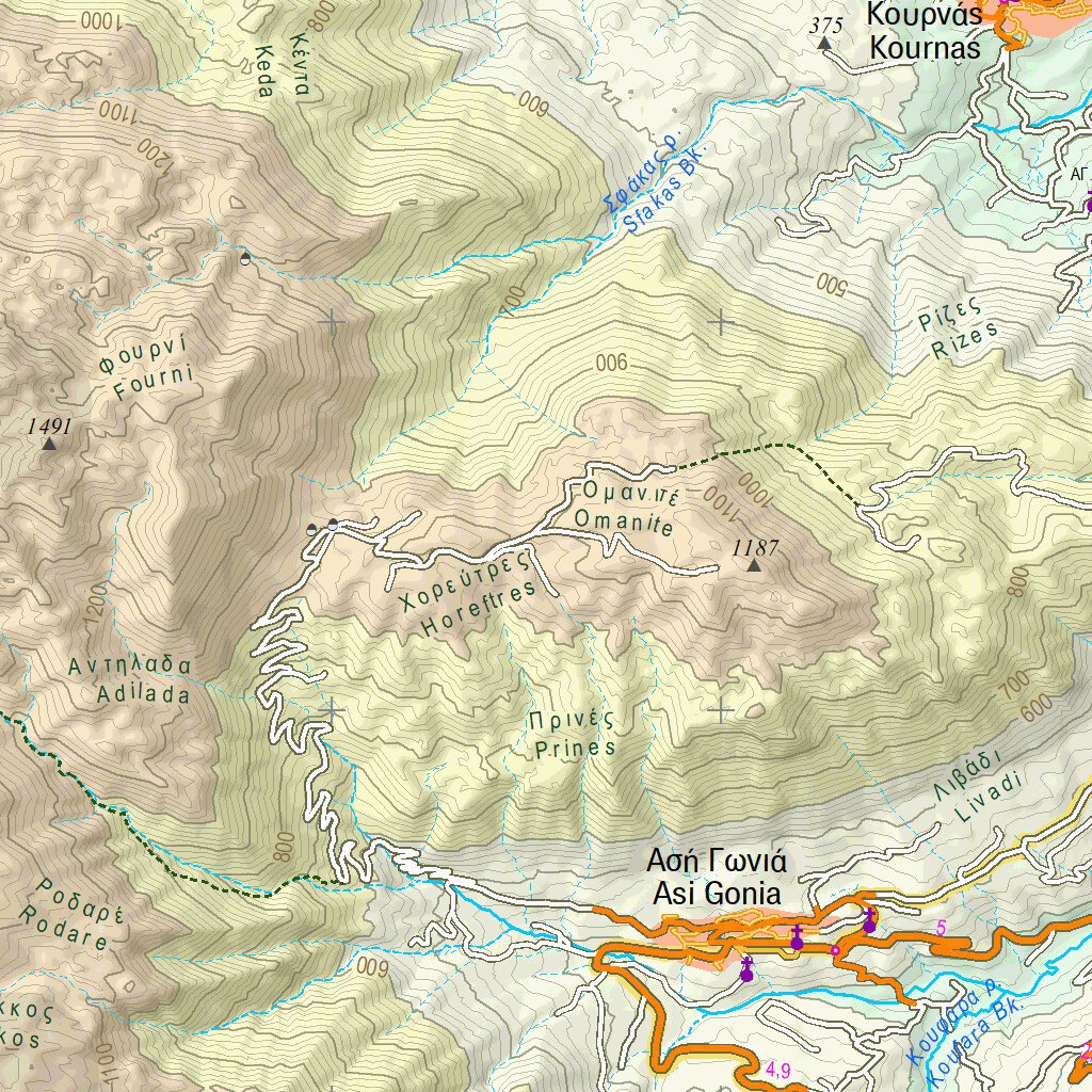 Crete K3 Map by Anavasi editions | Avenza Maps