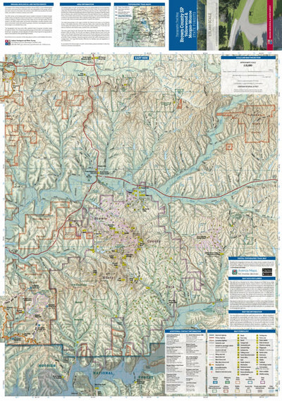 Brown County SP and Yellowwood & Morgan-Monroe State Forests Preview 1