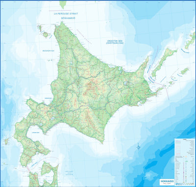 Japan Hokkaido 1:600,000 (ITMB) Preview 1