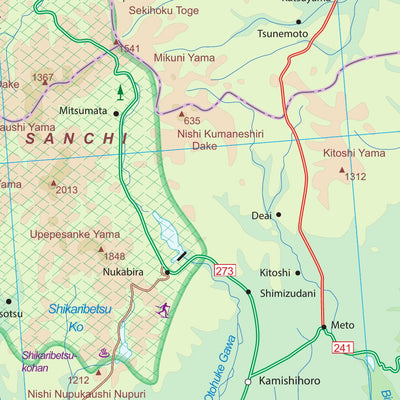 Japan Hokkaido 1:600,000 (ITMB) Preview 2