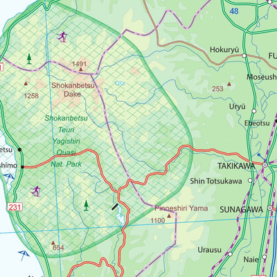 Japan Hokkaido 1:600,000 (ITMB) Preview 3