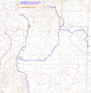 SxS Route 2510 Staging Area to Silver Lake- 5 map Bundle Preview 1