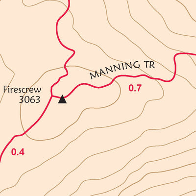 AMC Mount Cardigan Trail Map Preview 2