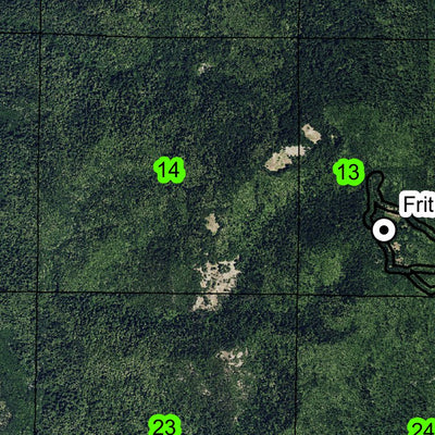 Wagontire Prairie T36S R13W Township Map Preview 3