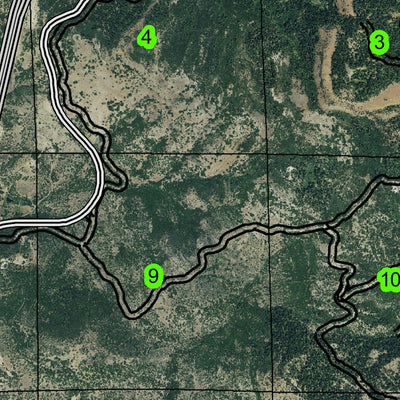Porcupine Mountain T41S R2E Township Map Preview 2