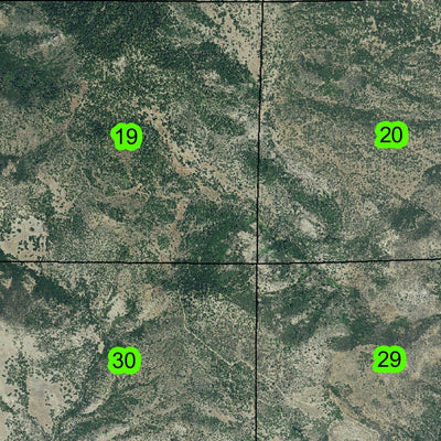 Porcupine Mountain T41S R2E Township Map Preview 3