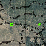 Dixie Springs T41S R4E Township Map Preview 3