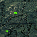 Soda Mountain T40S R3E Township Map Preview 3