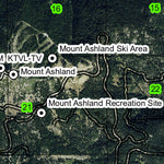 Mount Ashland T40S R1E Township Map Preview 2
