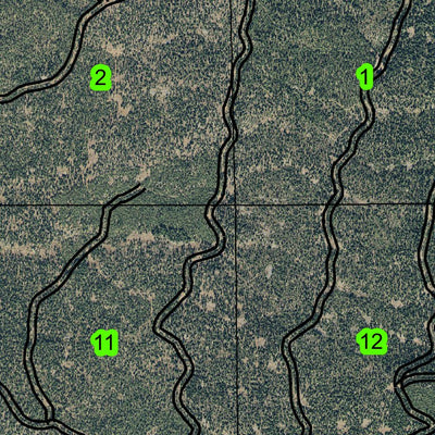 Grizzly Mountain T40S R5E Township Map Preview 3