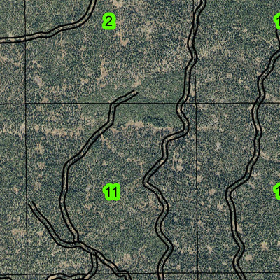 Rosebud Mountain T40S R4E Township Map Preview 3