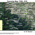 Ashland T39S R1E Township Map Preview 1