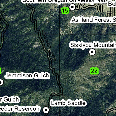 Ashland T39S R1E Township Map Preview 2