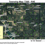 Howard Prairie Lake T38S R4E Township Map Preview 1