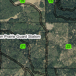Howard Prairie Lake T38S R4E Township Map Preview 2