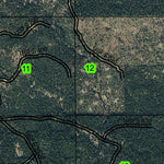 Howard Prairie Lake T38S R4E Township Map Preview 3