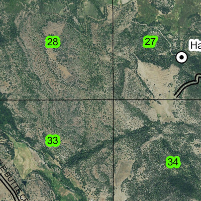 Wade Reservoir T36S R2E Township Map Preview 3