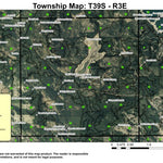 Hyatt Reservoir T39S R3E Township Map Preview 1