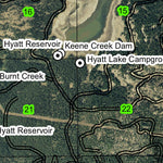 Hyatt Reservoir T39S R3E Township Map Preview 2
