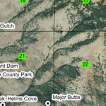 Emigrant Lake T39S R2E Township Map Preview 2