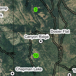 Emigrant Lake T39S R2E Township Map Preview 3