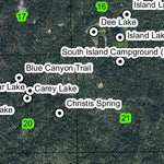 Lost Peak T35S R5E Township Map Preview 2