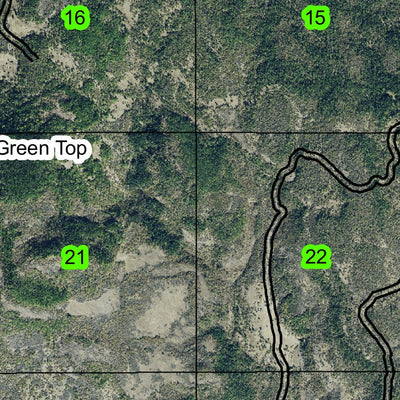 Green Top T35S R1E Township Map Preview 2