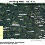 Snowshoe Butte T35S R4E Township Map Preview 1
