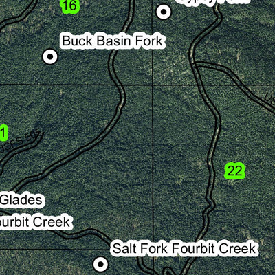 Snowshoe Butte T35S R4E Township Map Preview 2