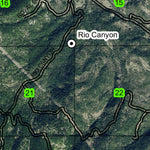 Pierce Reservoir T37S R1E Township Map Preview 2