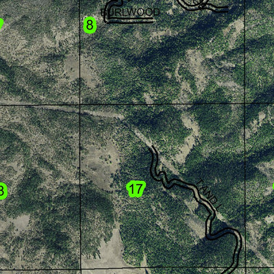 Pierce Reservoir T37S R1E Township Map Preview 3