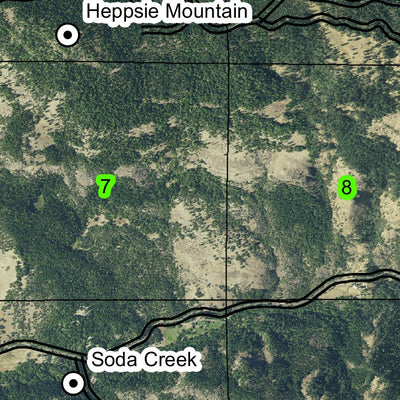Lake Creek T37S R2E Township Map Preview 3