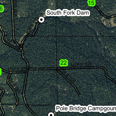 Fish Lake T37S R4E Township Map Preview 2